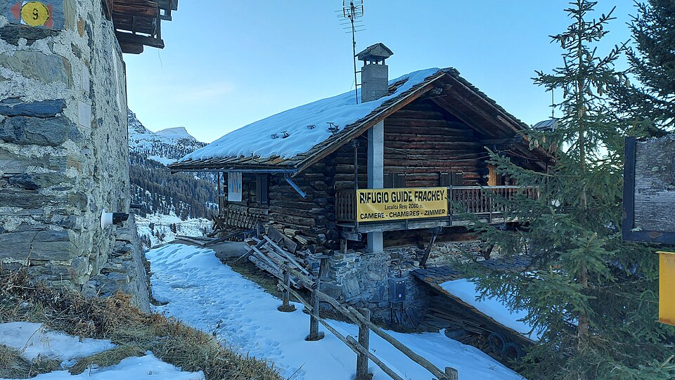 Rifugio guide Frachey (Valle d’Aosta)