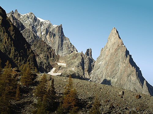Aiguille Blanche de Peuterey - Sud (Valle d’Aosta)