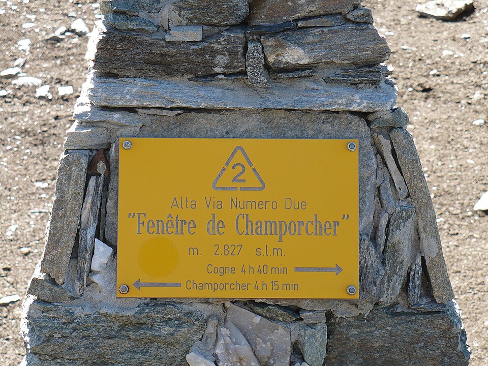 Finestra di Champorcher (Valle d’Aosta)