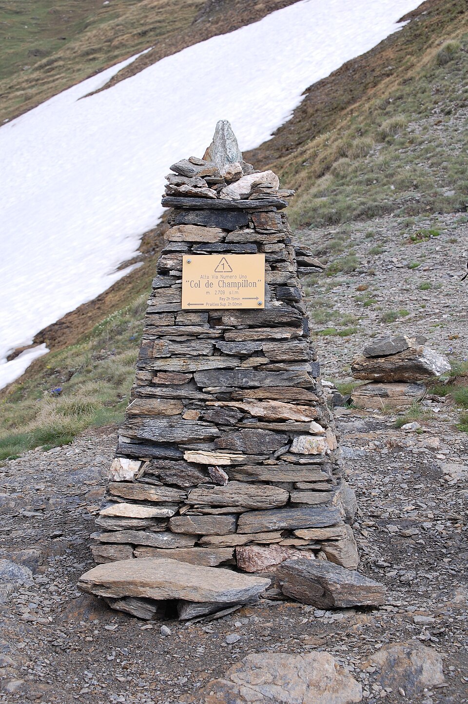 Col de Champillon (Valle d’Aosta)